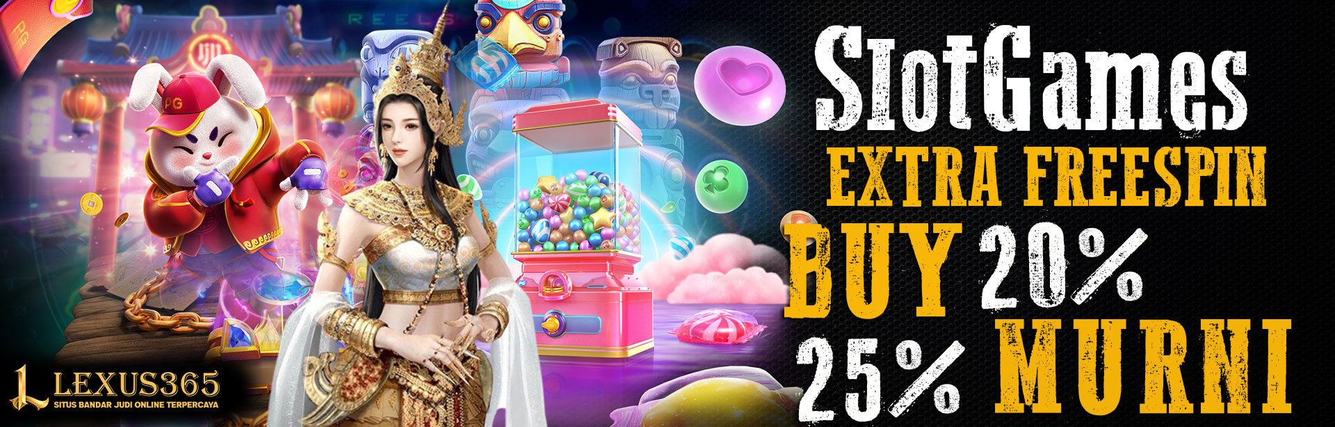 Bonus Extra Freespin 25% Slot Game